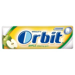 Abafb474b413249de9a194d816fc092e6e.jpg Wrigley's Orbit Apple sugar-free chewing gum